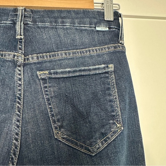 Mother The High Waisted Looker Ankle Fray Jeans Close to the Edge 25 0 stretch - Picture 8 of 14